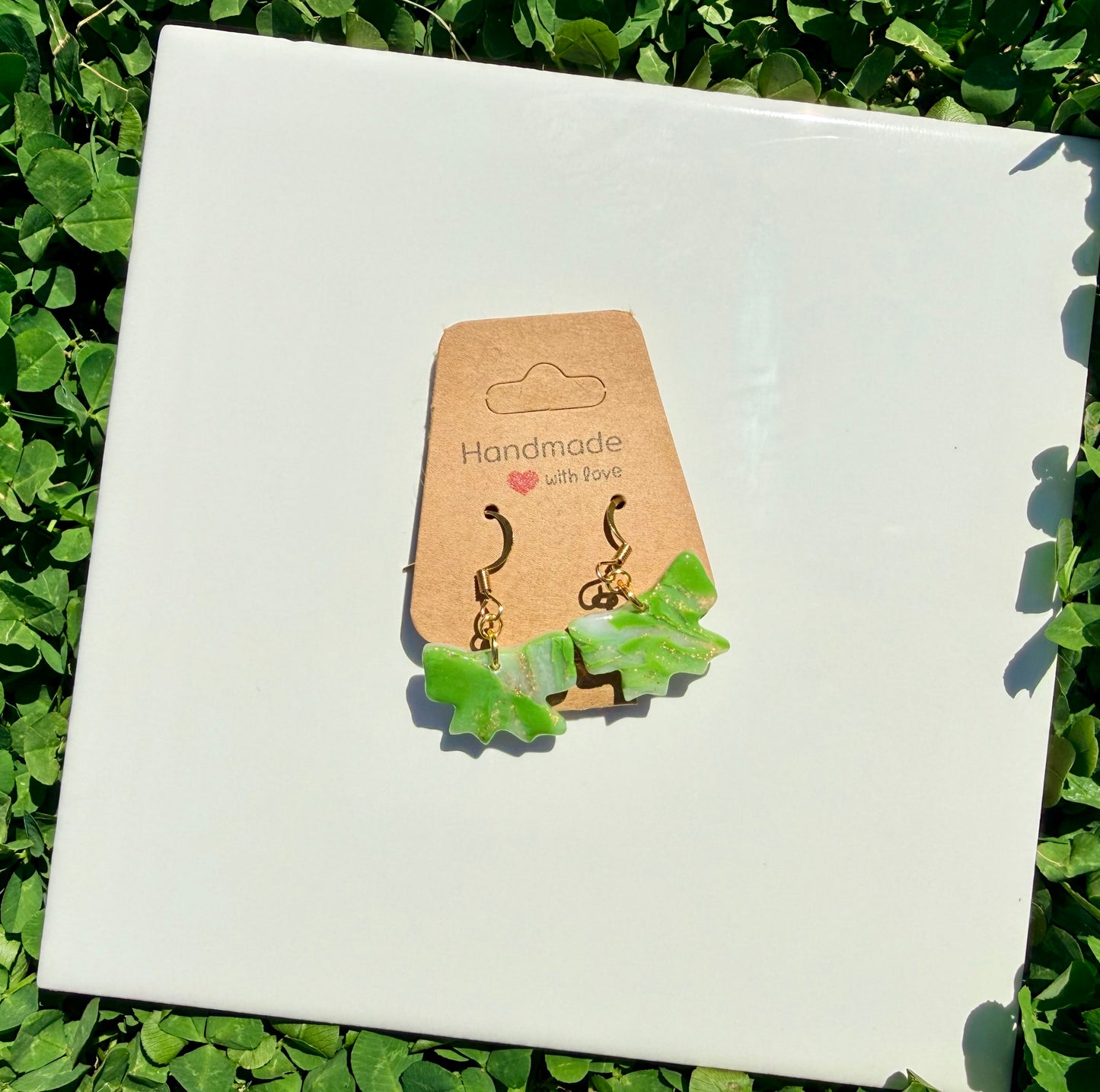Bow shaped earrings